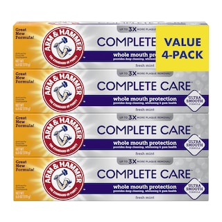 Foto 1 | Pasta de Dientes Arm & Hammer Complete Care Fresh Mint 180 Ml 4 Piezas - Venta Internacional