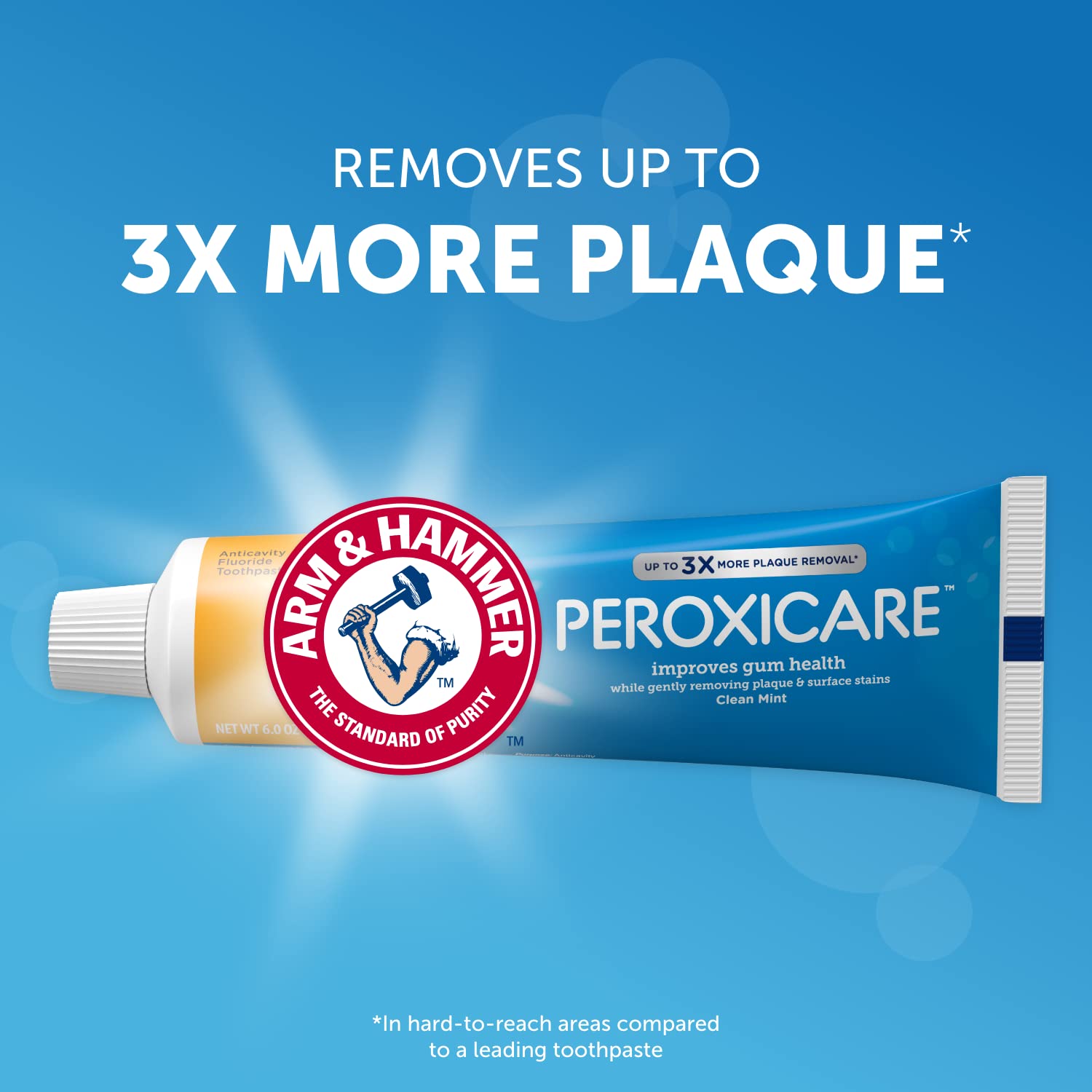 Foto 3 pulgar | Pasta de Dientes Arm & Hammer Peroxicare Clean Mint 180 Ml 4 Piezas - Venta Internacional