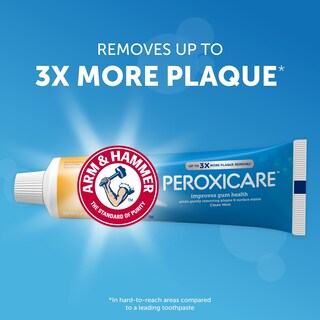 Foto 2 | Pasta de Dientes Arm & Hammer Peroxicare Clean Mint 180 Ml 4 Piezas - Venta Internacional