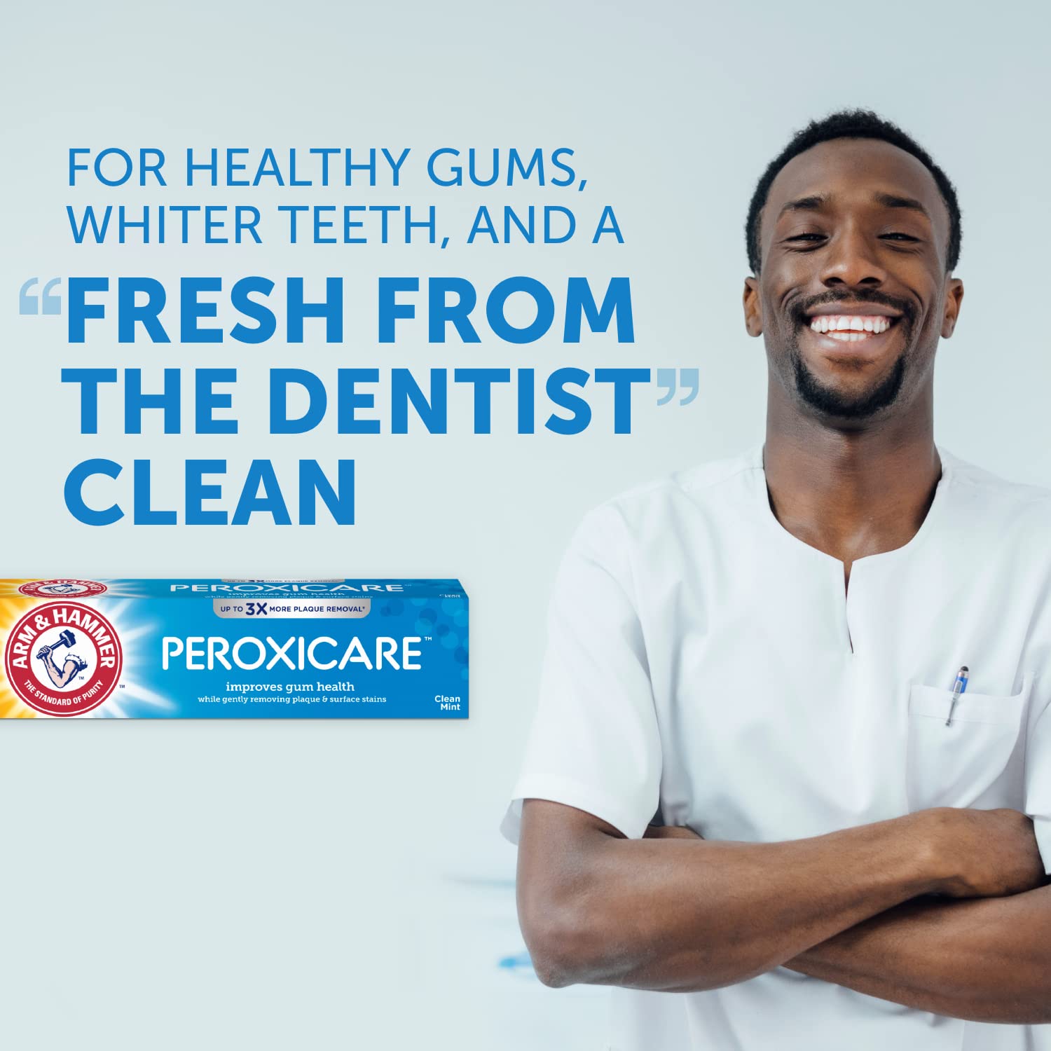 Foto 7 pulgar | Pasta de Dientes Arm & Hammer Peroxicare Clean Mint 180 Ml 4 Piezas - Venta Internacional