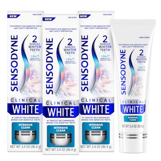 Foto 1 | Pasta Dental Sensodyne Clinical hite de 3 Piezas-Venta Internacional