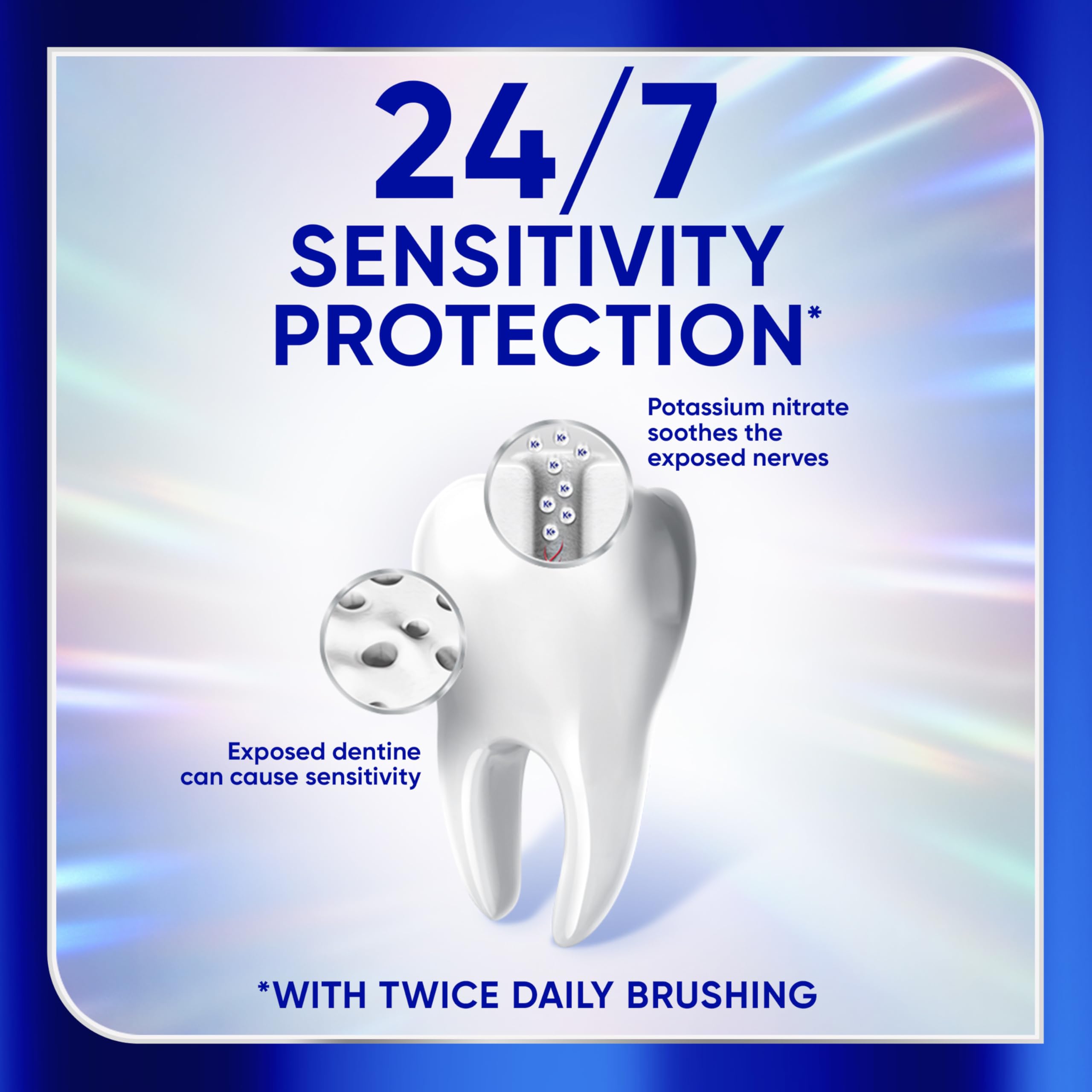 Foto 6 pulgar | Pasta Dental Sensodyne Clinical hite de 3 Piezas-Venta Internacional