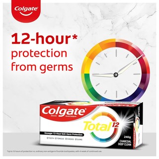 Foto 4 | Pasta De Dientes Colgate Total Charcoal Deep Clean 120g - Venta Internacional.
