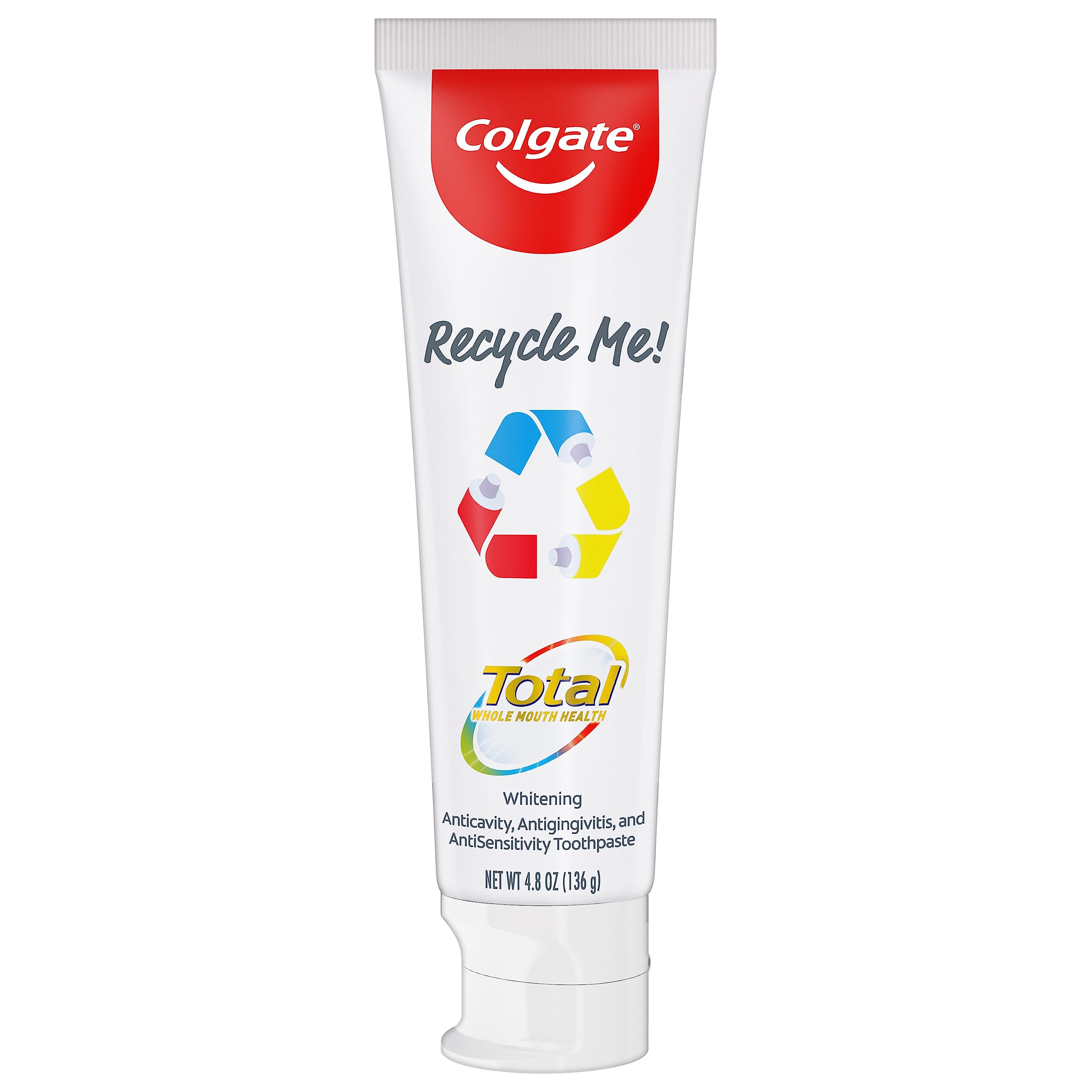 Foto 2 | Pasta De Dientes Colgate Total Teeth Whitening 140ml 10 Beneficios - Venta Internacional.