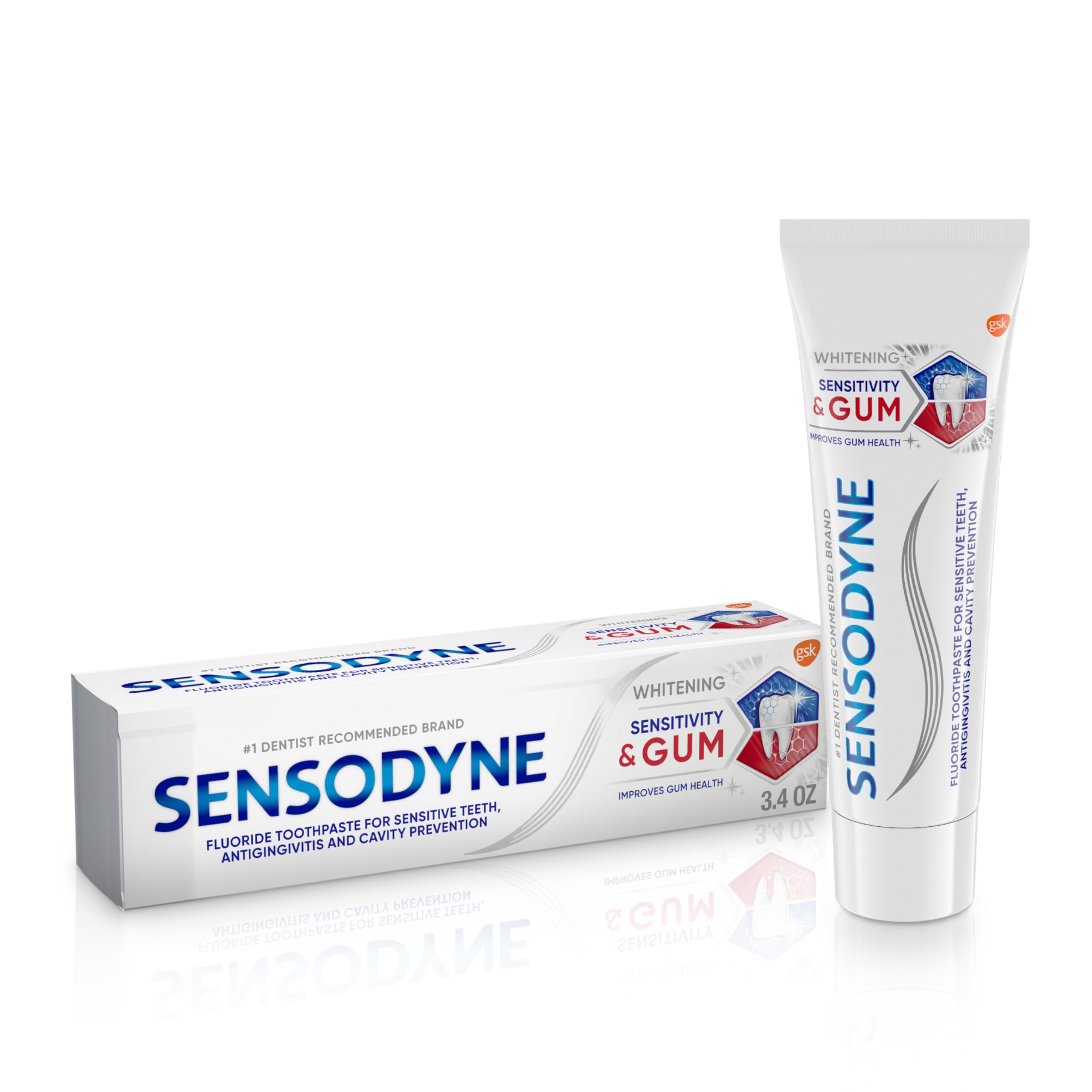 Foto 1 | Pasta De Dientes Sensodyne Sensitivity & Gum Whitening 100 Ml - Venta Internacional.