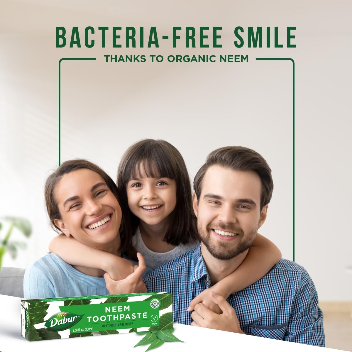 Foto 3 pulgar | Pasta Dental Dabur Neem de 100 ml-Venta Internacional