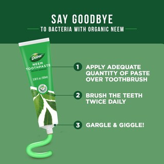 Foto 6 | Pasta Dental Dabur Neem de 100 ml-Venta Internacional