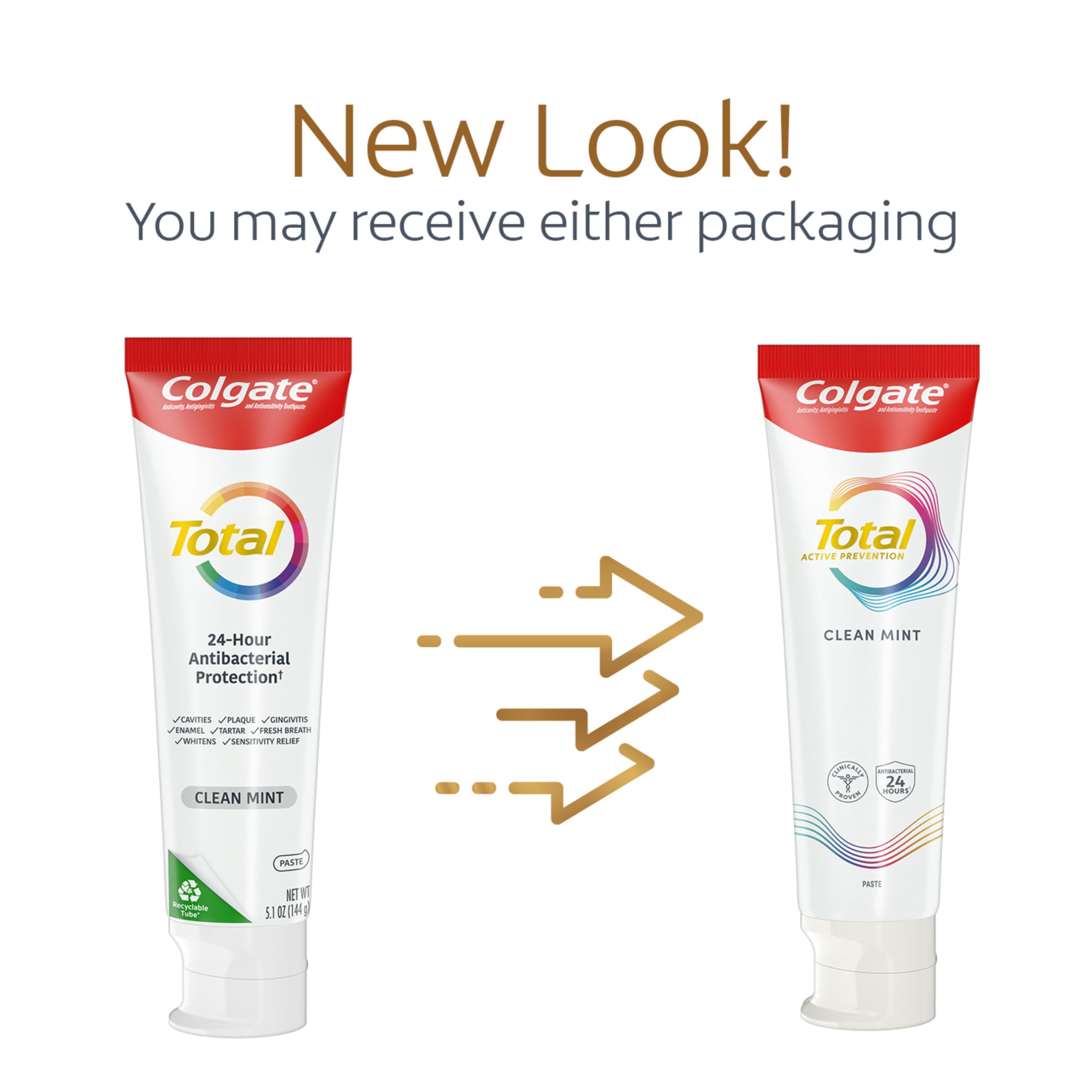 Foto 3 pulgar | Pasta Dental Colgate Total Active Prevention 4 Piezas-Venta Internacional