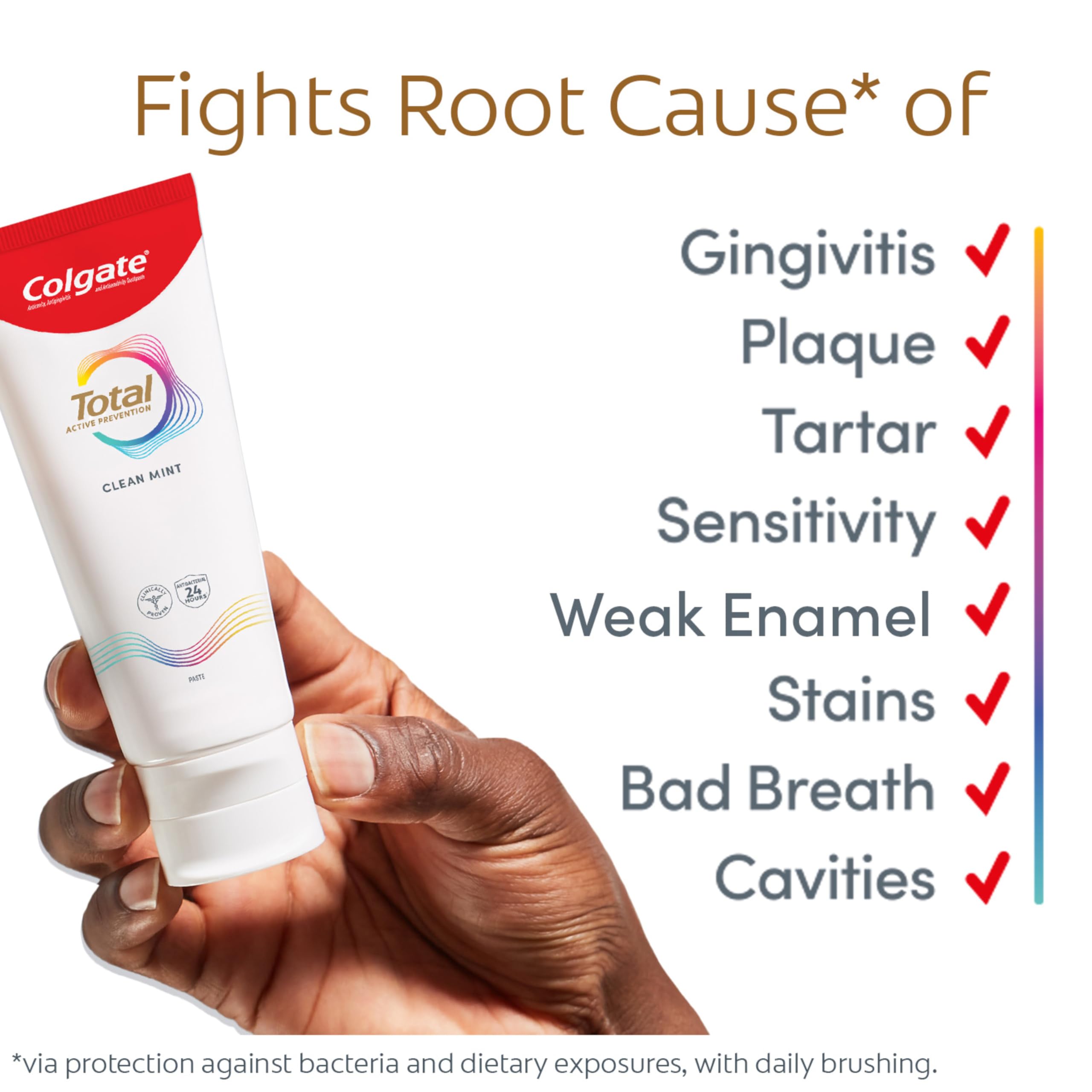 Foto 5 pulgar | Pasta Dental Colgate Total Active Prevention 4 Piezas-Venta Internacional