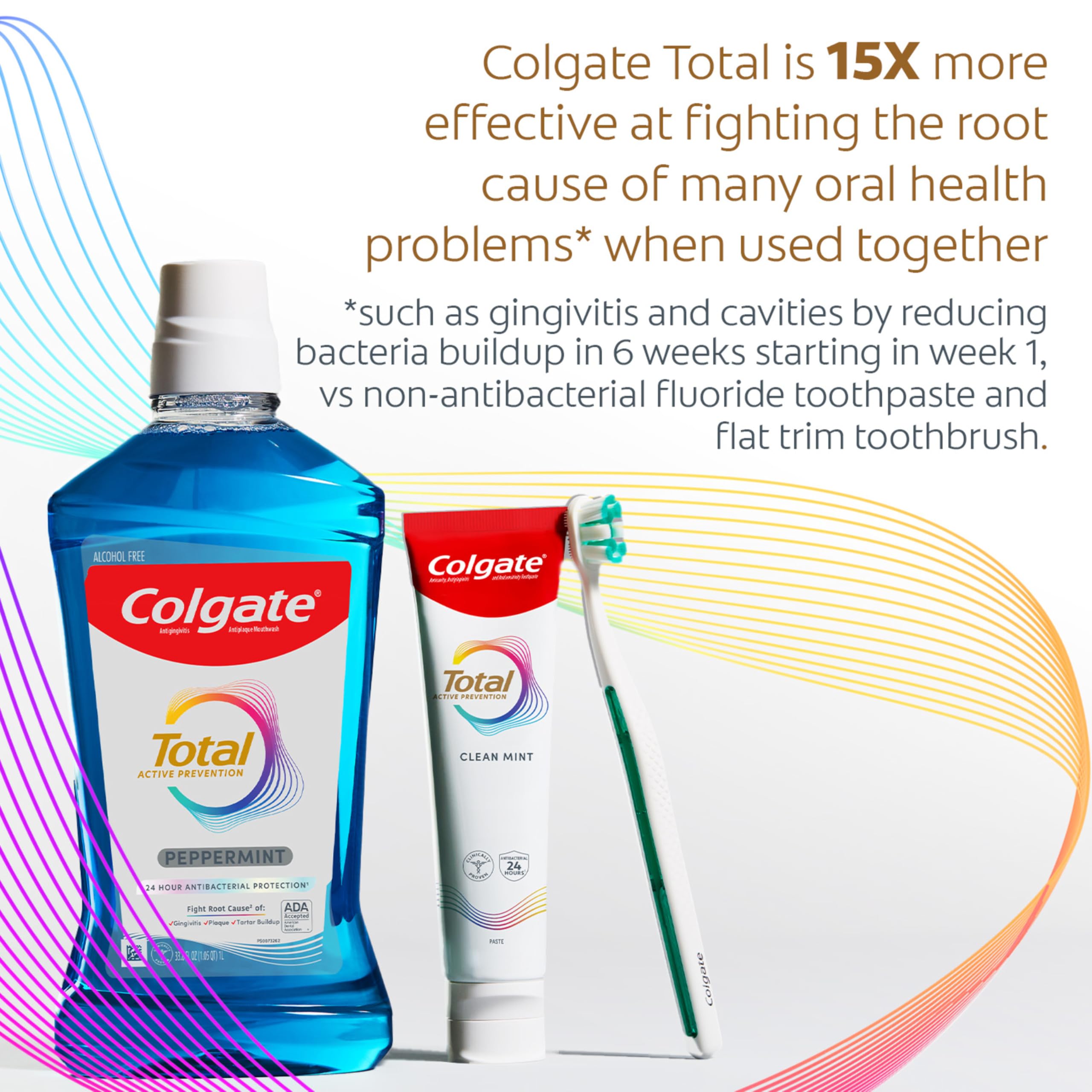 Foto 7 pulgar | Pasta Dental Colgate Total Active Prevention 4 Piezas-Venta Internacional