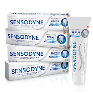 Foto 1 | Pasta De Dientes Sensodyne Repair And Protect Whitening 100 Ml X 4 - Venta Internacional.