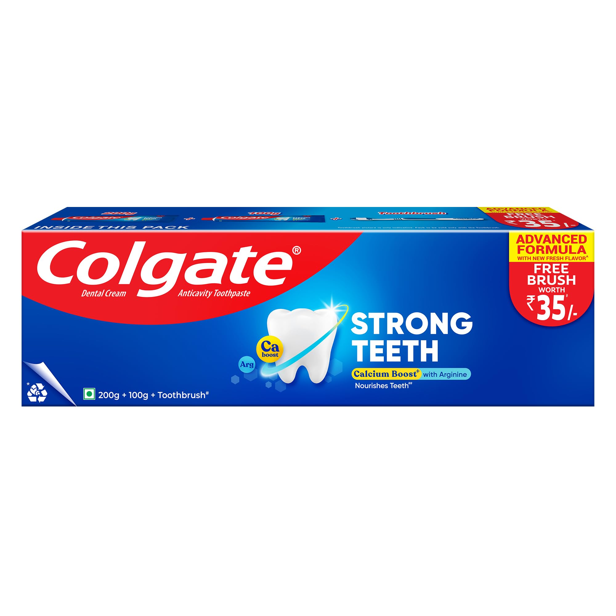 Foto 2 pulgar | Pasta de Dientes Colgate Strong Teeth Saver 300 G - Venta Internacional