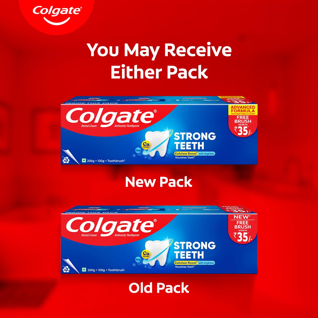 Foto 3 pulgar | Pasta de Dientes Colgate Strong Teeth Saver 300 G - Venta Internacional