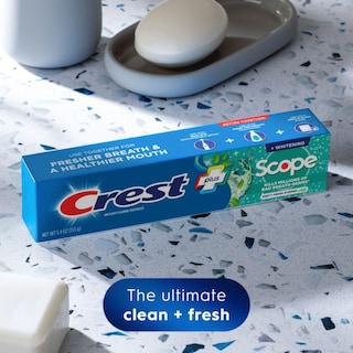 Foto 2 | Pasta De Dientes Crest + Scope Whitening, 160 Ml, Paquete De 3 - Venta Internacional.