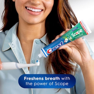 Foto 3 | Pasta De Dientes Crest + Scope Whitening, 160 Ml, Paquete De 3 - Venta Internacional.