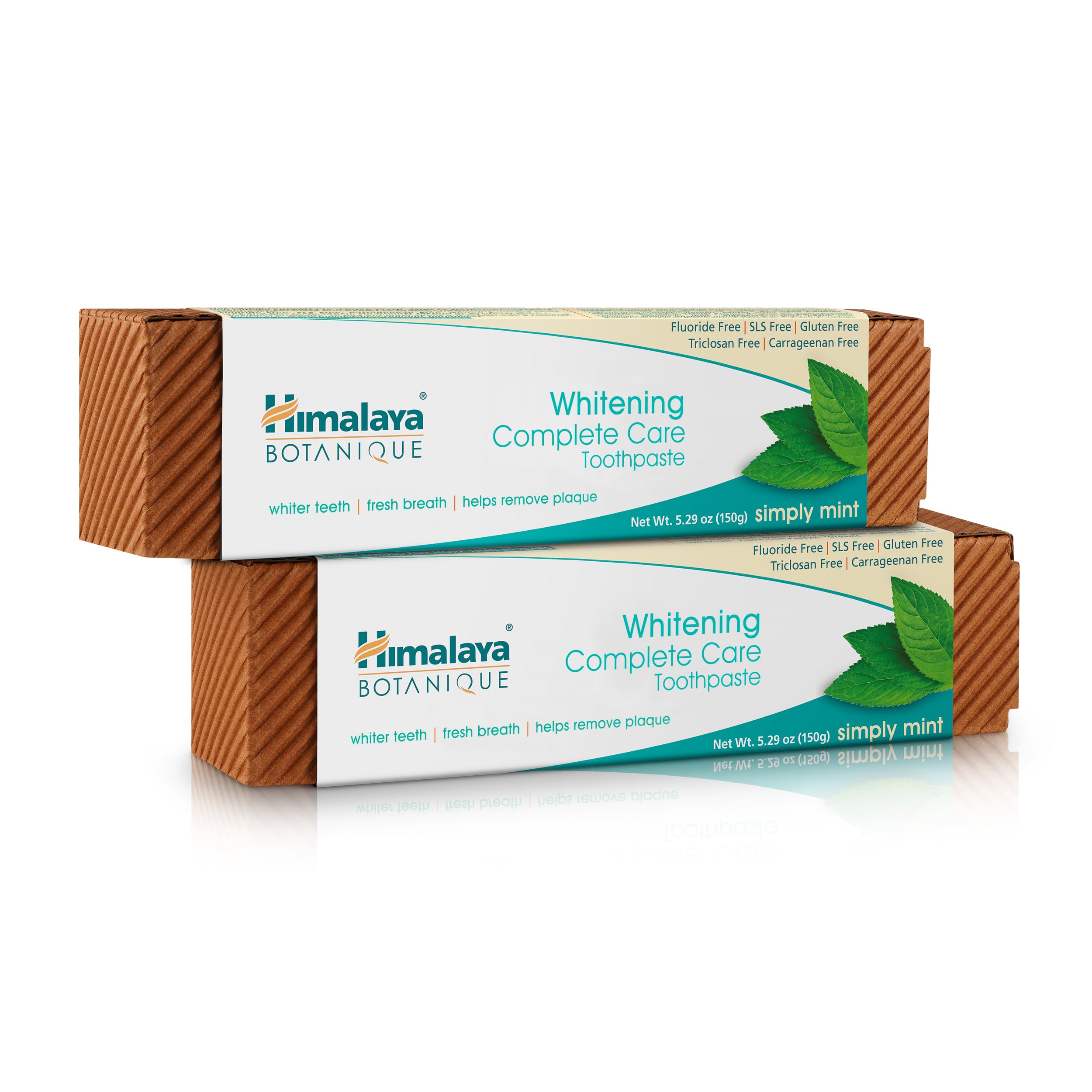 Foto 2 pulgar | Pasta De Dientes Himalaya Botanique Whitening Complete Care, 150 Ml, Paquete De 2 - Venta Internacional.