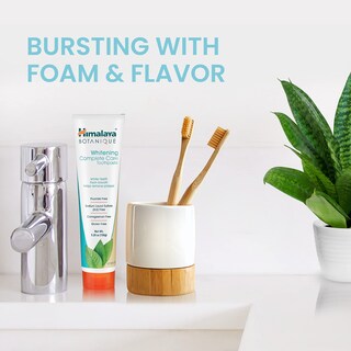 Foto 2 | Pasta De Dientes Himalaya Botanique Whitening Complete Care, 150 Ml, Paquete De 2 - Venta Internacional.