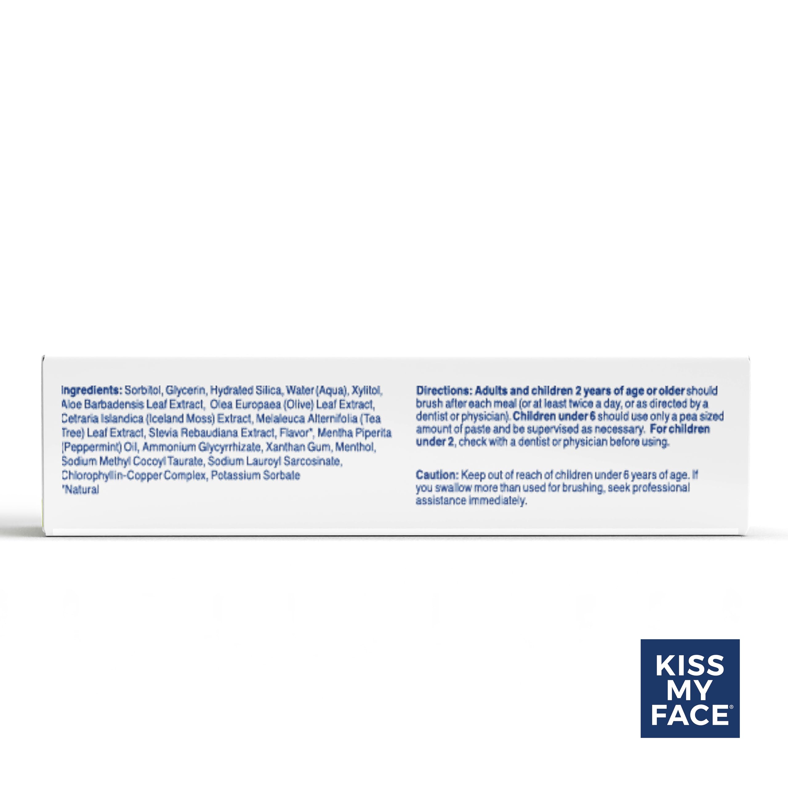 Foto 6 pulgar | Pasta De Dientes Kiss My Face Sensitive Citrus Mint Gel 133 Ml, Paquete De 3 - Venta Internacional.