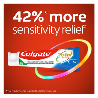 Foto 2 | Pasta De Dientes Colgate Total Teeth Whitening 4.8 Oz (paquete De 4) - Venta Internacional.