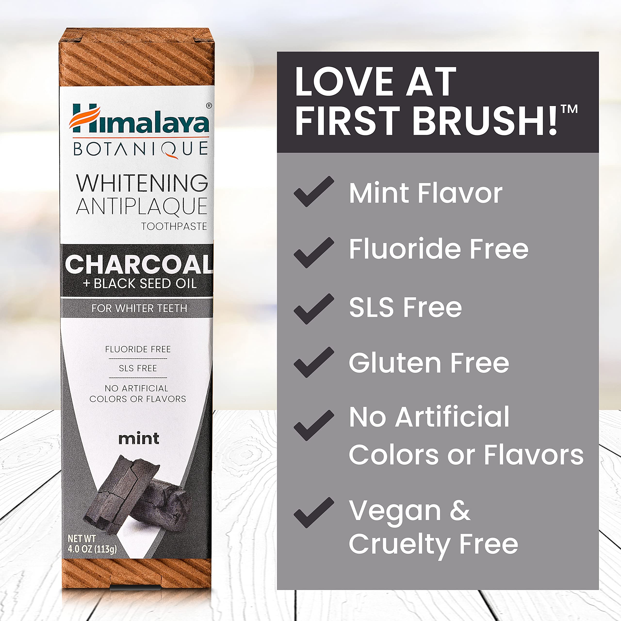 Foto 3 | Pasta De Dientes Himalaya Botanique Blanqueadora Antiplaca 120ml - Venta Internacional.
