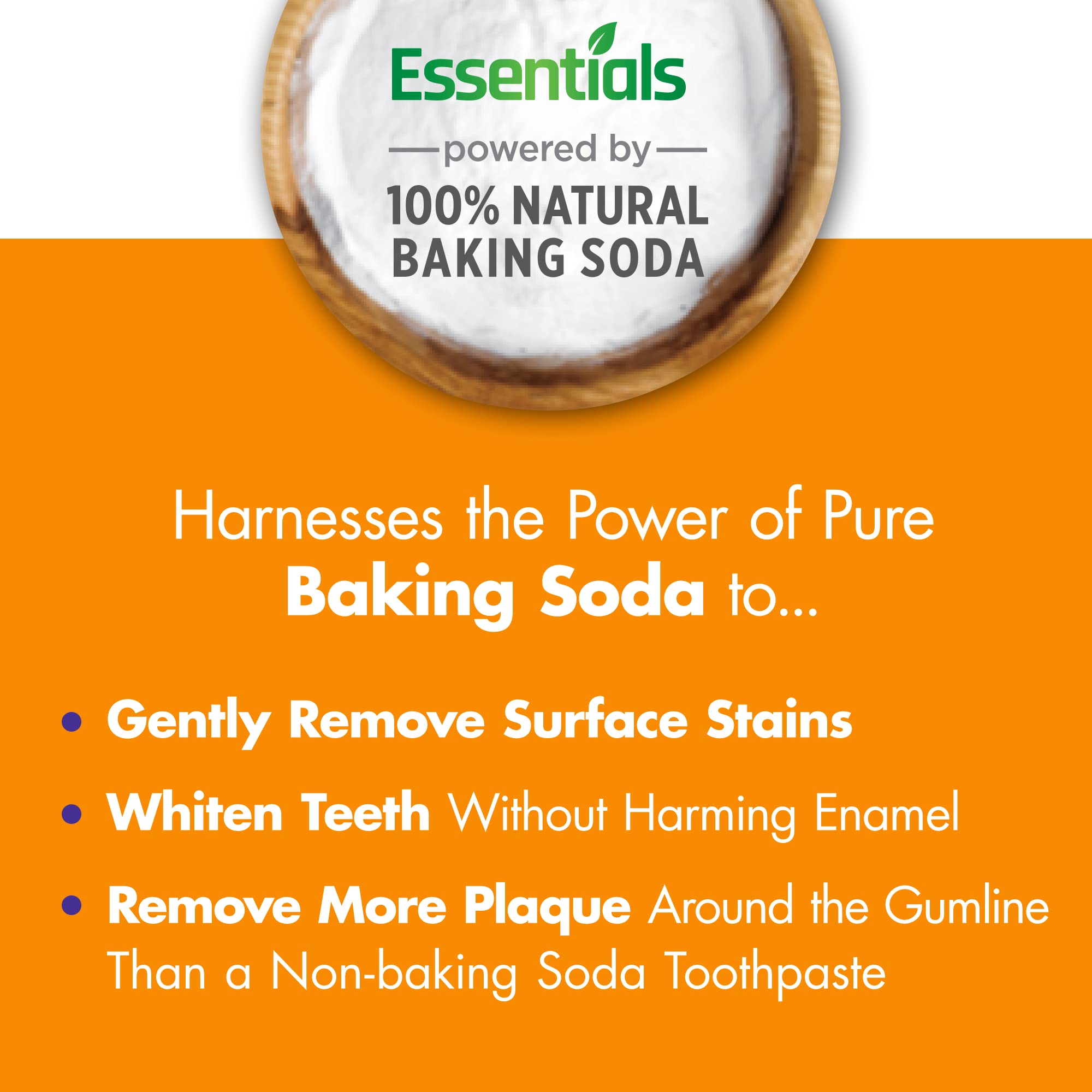 Foto 6 | Pasta De Dientes Arm & Hammer Essentials Para Blanquear Y Fortalecer, 4 X 125 Ml - Venta Internacional.