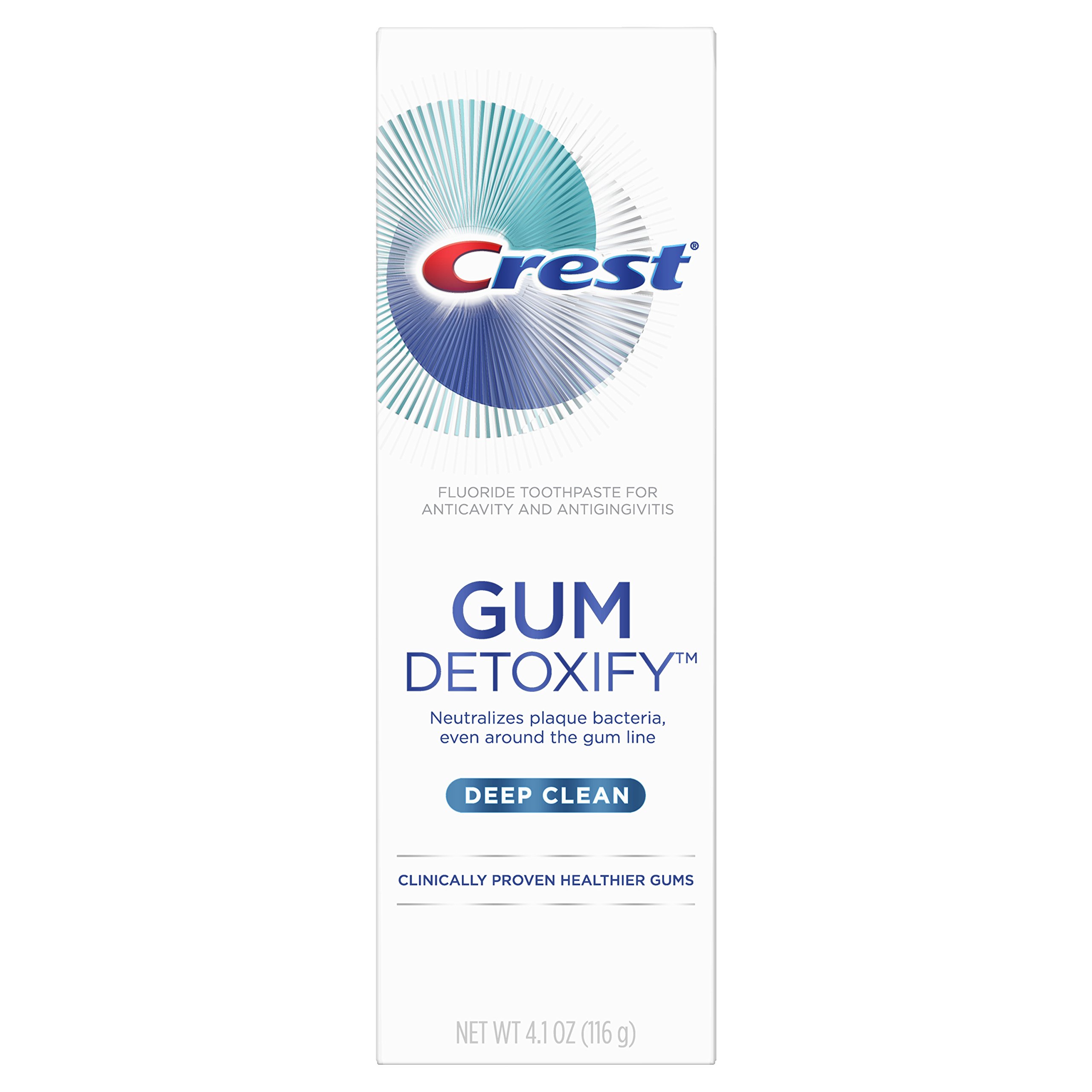 Foto 2 pulgar | Pasta De Dientes Crest Gum Detoxify Deep Clean 120 Ml - Venta Internacional.