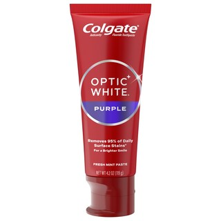 Foto 7 | Pasta Dental Colgate Optic White Purple 3 Piezas-Venta Internacional