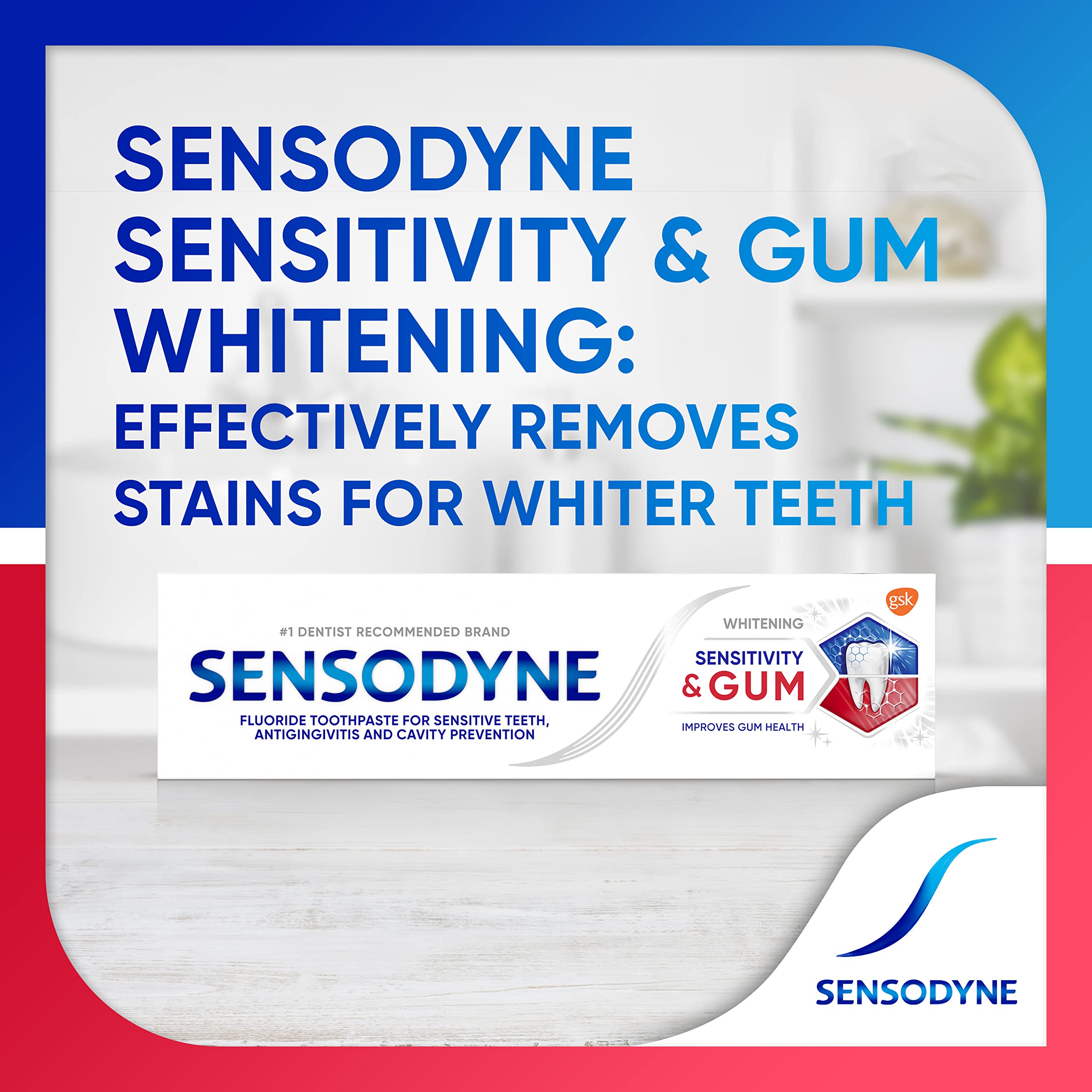 Foto 5 | Pasta De Dientes Sensodyne Sensodyne Sensitivity & Gum Whitening 100 Ml (paquete De 3) - Venta Internacional.