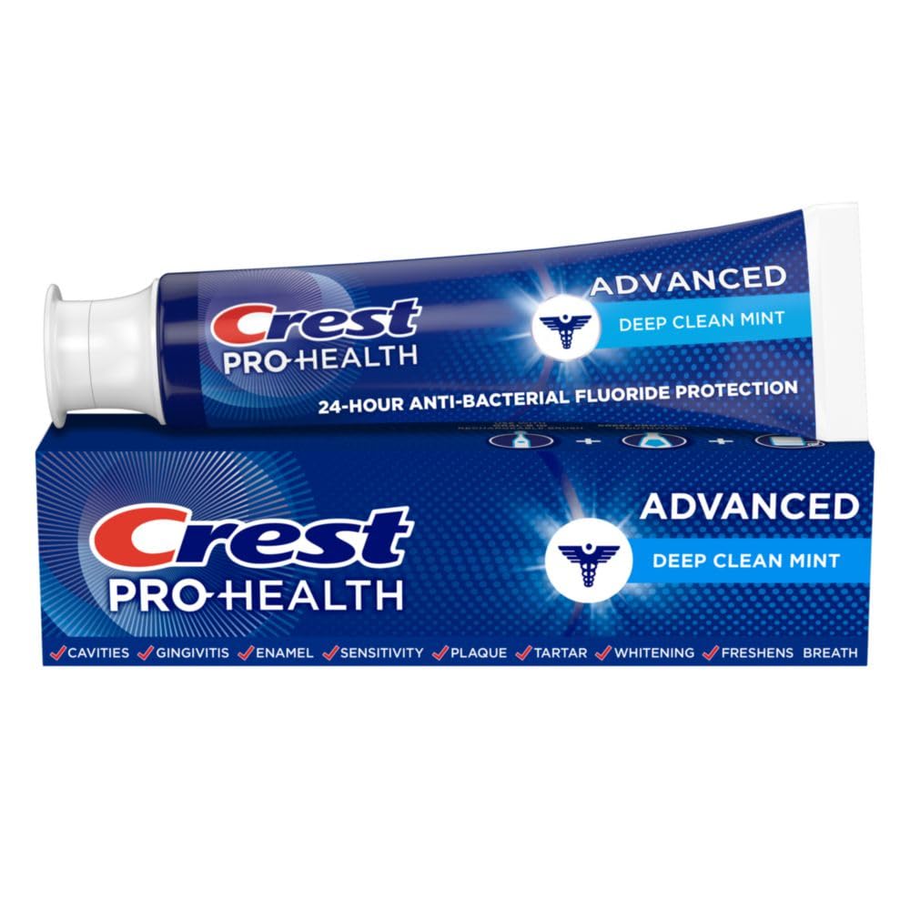 Pasta De Dientes Crest Pro-health Advanced Deep Clean Mint 150 Ml - Venta Internacional.