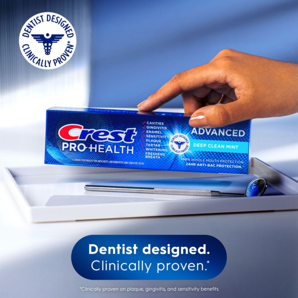 Foto 5 | Pasta De Dientes Crest Pro-health Advanced Deep Clean Mint 150 Ml - Venta Internacional.