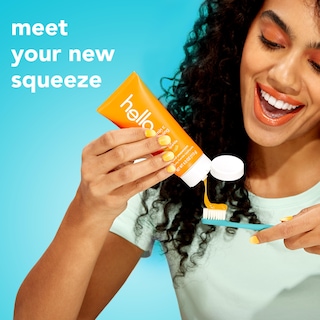 Foto 5 | Pasta De Dientes Hello, Blanqueadora Con Vitamina C Y Flúor, Tubo De 120 Ml - Venta Internacional.