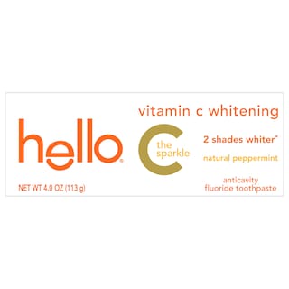Foto 7 | Pasta De Dientes Hello, Blanqueadora Con Vitamina C Y Flúor, Tubo De 120 Ml - Venta Internacional.