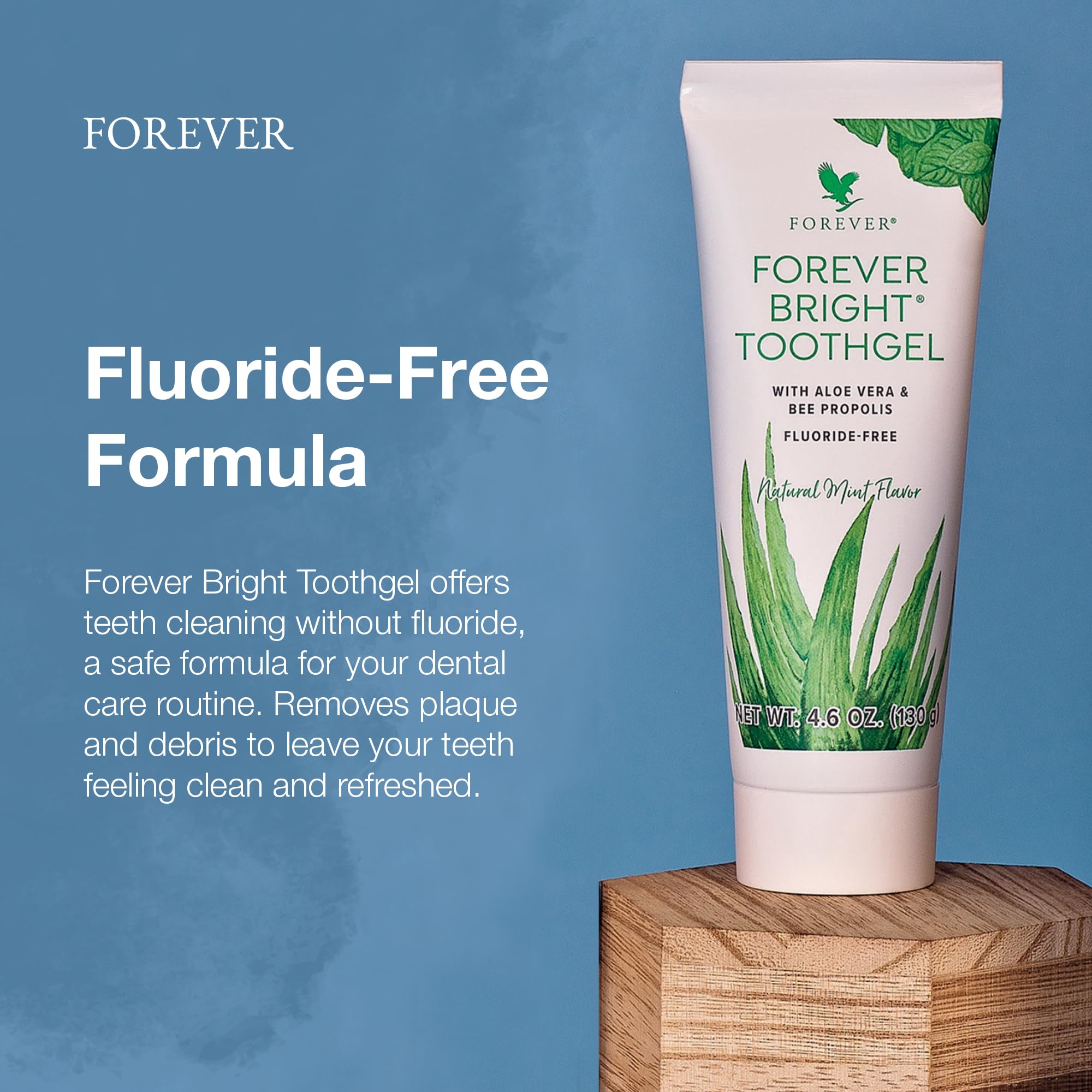Foto 4 pulgar | Gel de Dientes Forever Living Bright con Aloe Vera sin Flúor 130 ml - Venta Internacional