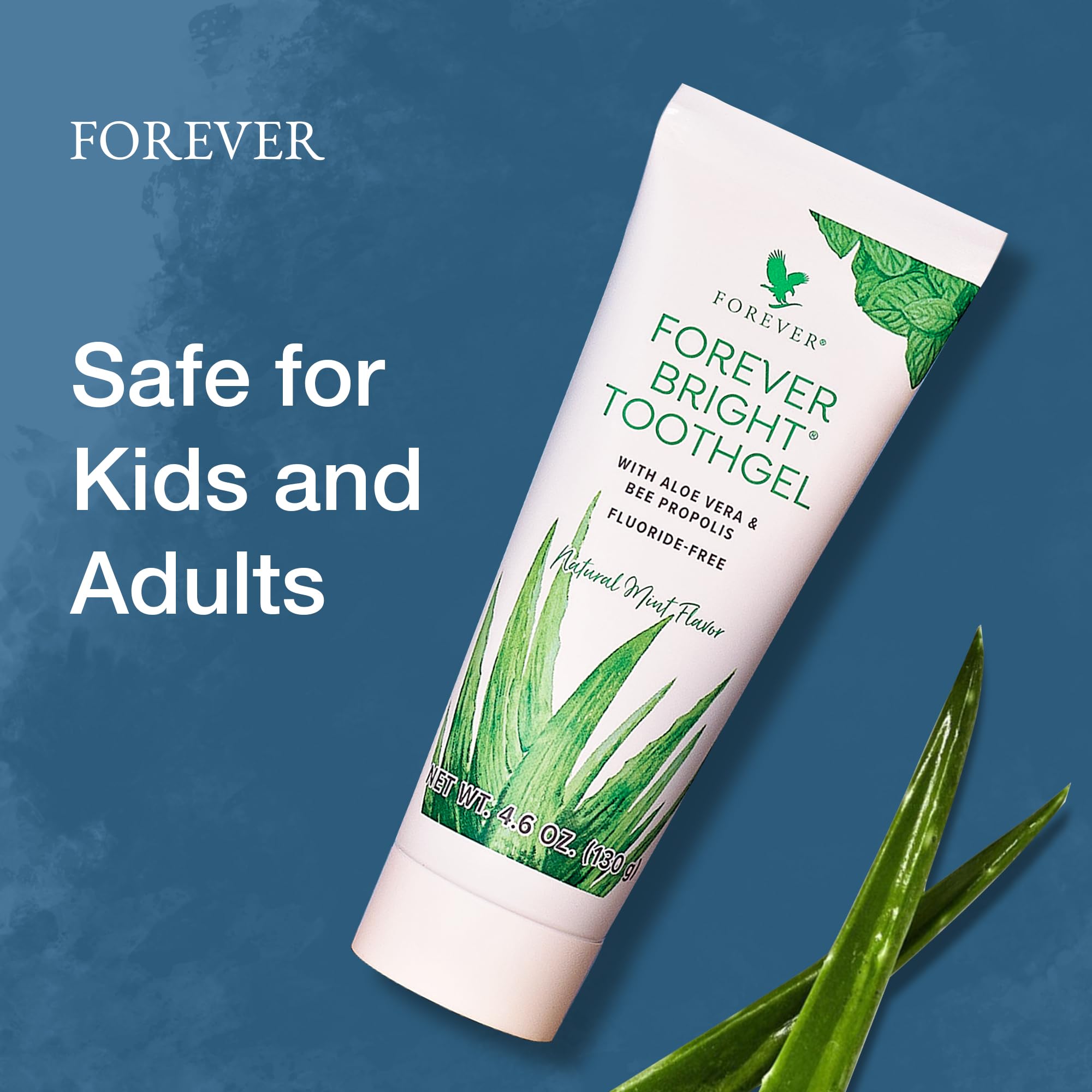 Foto 5 pulgar | Gel de Dientes Forever Living Bright con Aloe Vera sin Flúor 130 ml - Venta Internacional