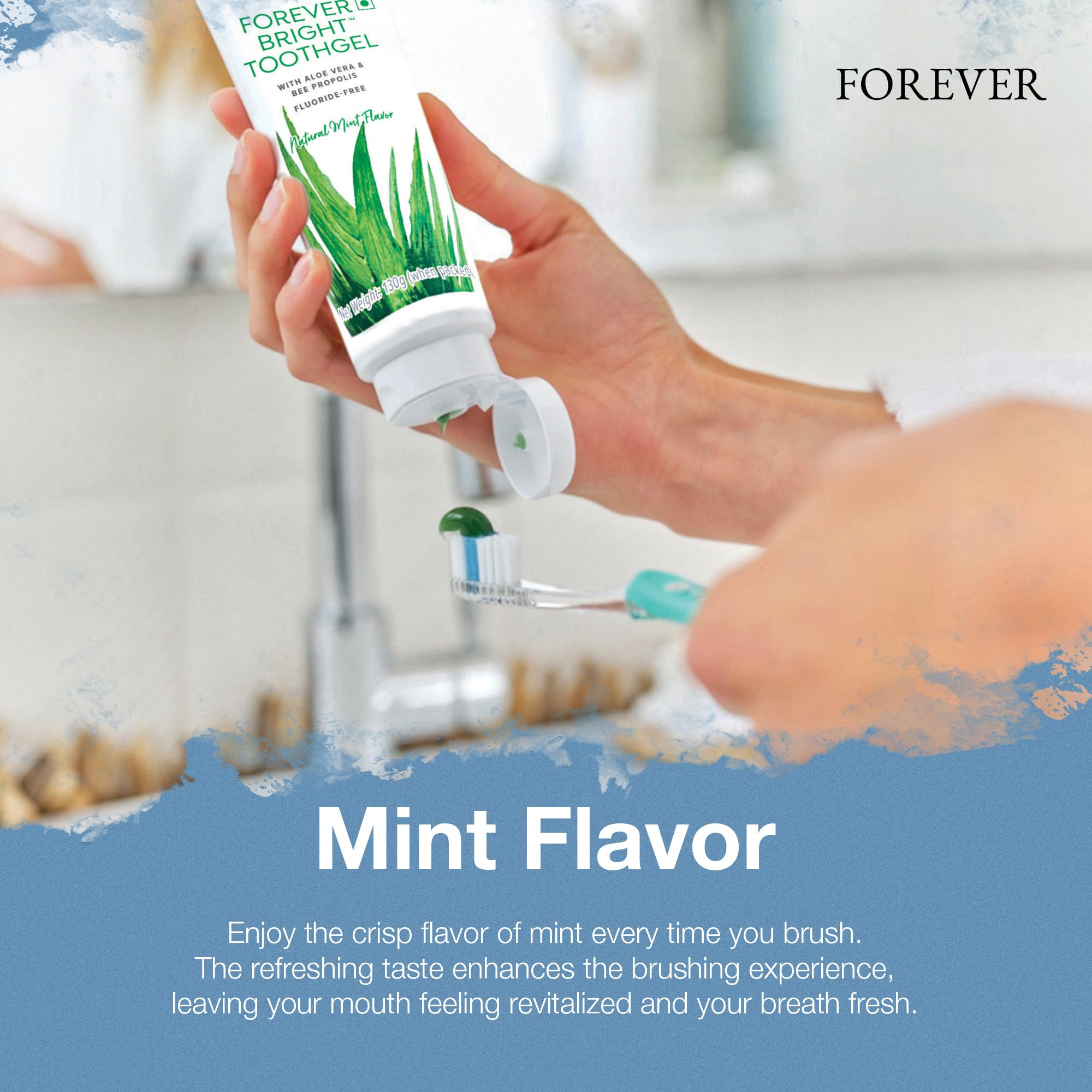 Foto 6 pulgar | Gel de Dientes Forever Living Bright con Aloe Vera sin Flúor 130 ml - Venta Internacional
