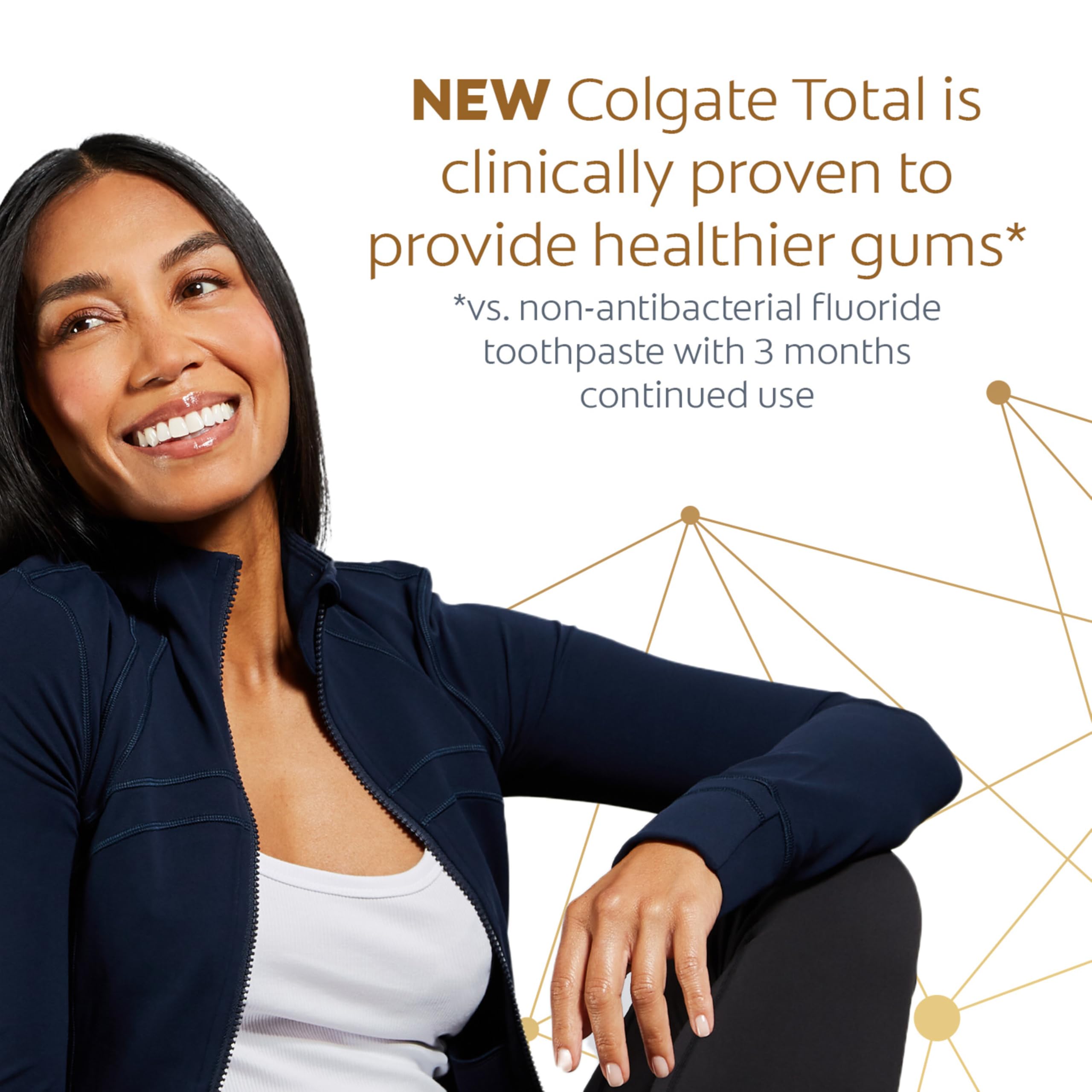 Foto 4 pulgar | Pasta De Dientes Colgate Total Whitening 150 Ml, Paquete De 2 - Venta Internacional.