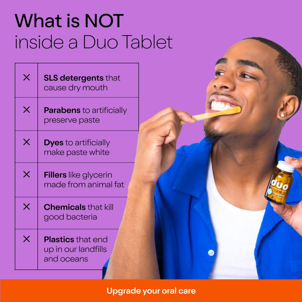 Foto 8 pulgar | Pasta De Dientes En Tabletas Duo Sleep Melatonin Con Nano-hidroxiapatita - Venta Internacional.