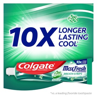 Foto 2 | Pasta De Dientes Colgate Max Fresh Whitening Clean Mint 180 Ml X4 - Venta Internacional.