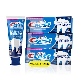 Foto 1 | Pasta De Dientes Crest Kids Enamel + Cavity Protection 120 Ml X3 - Venta Internacional.
