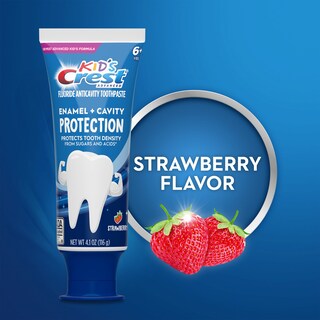 Foto 4 | Pasta De Dientes Crest Kids Enamel + Cavity Protection 120 Ml X3 - Venta Internacional.