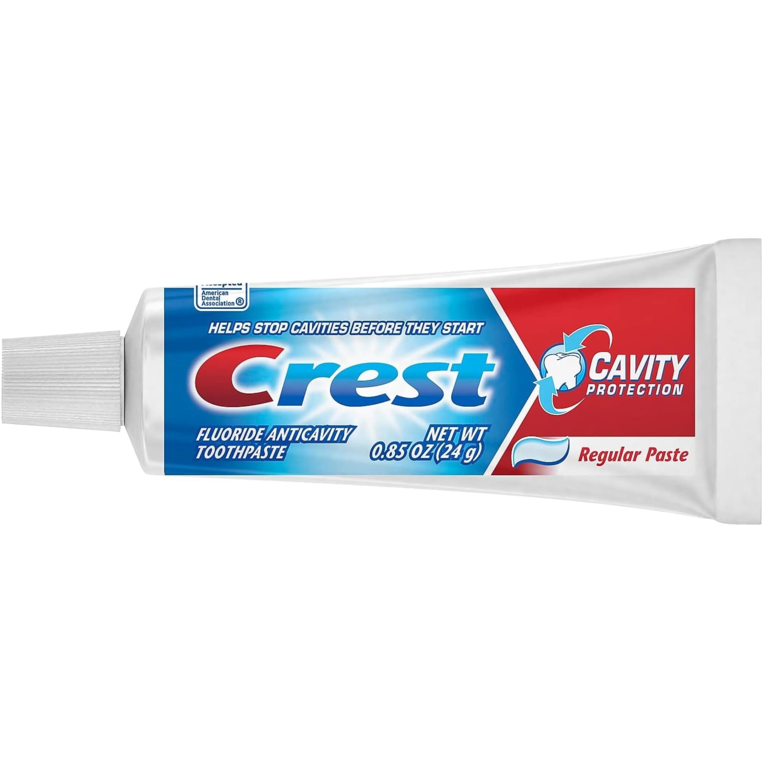 Foto 3 pulgar | Pasta de Dientes Crest Cavity Protection Flúor Anticaries 25 ml - Venta Internacional