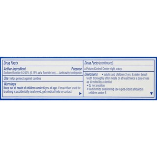 Foto 6 | Pasta de Dientes Crest Cavity Protection Flúor Anticaries 25 ml - Venta Internacional