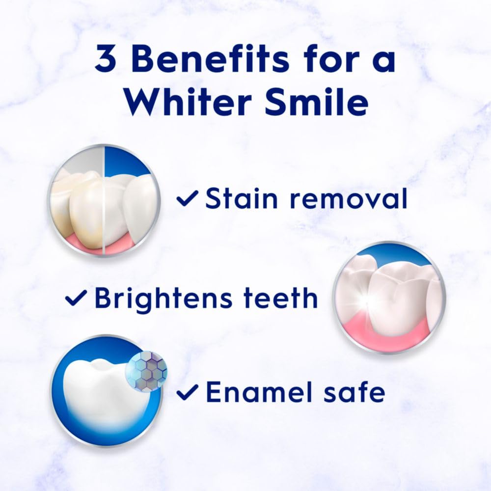 Foto 2 | Pasta de Dientes Crest 3D White Advanced Charcoal Whitening 100 ml 3 Piezas - Venta Internacional
