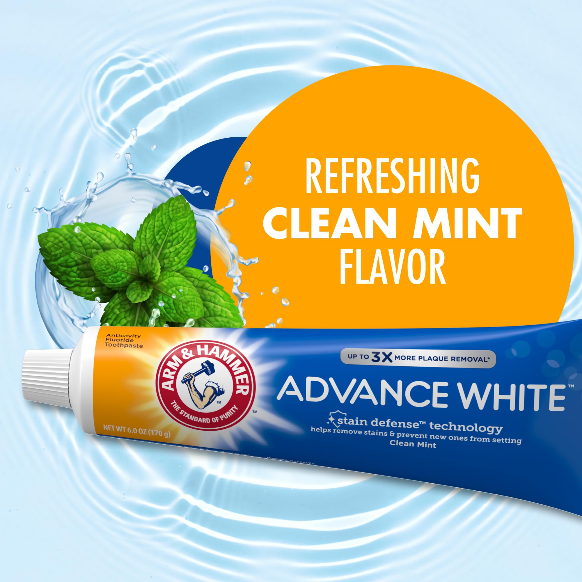 Foto 4 pulgar | Pasta de Dientes Arm & Hammer Advance White de 4 Piezas-Venta Internacional