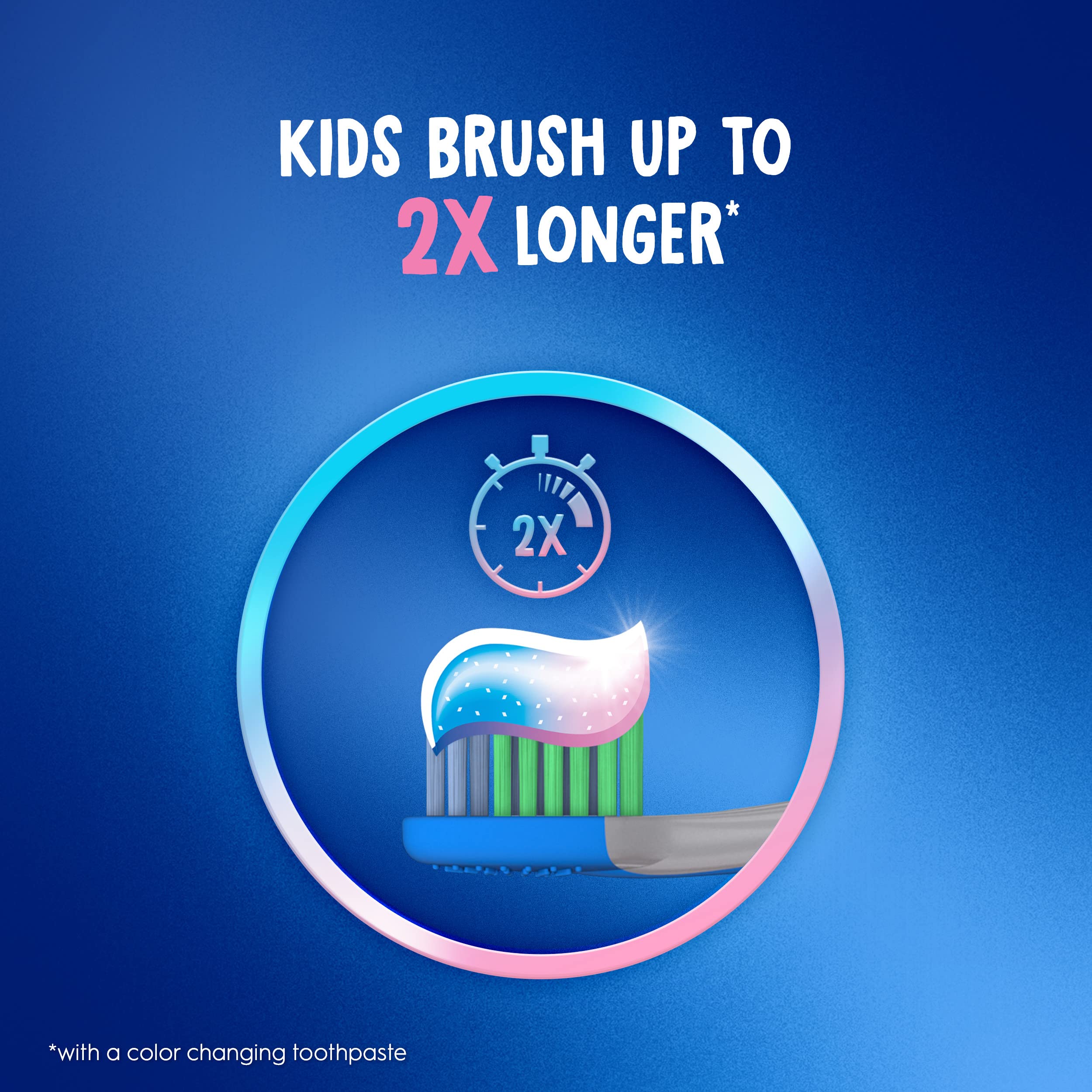Foto 6 pulgar | Pasta de Dientes Crest Kids Advanced Fluorine Bubblegum 125 ml 3 Piezas - Venta Internacional
