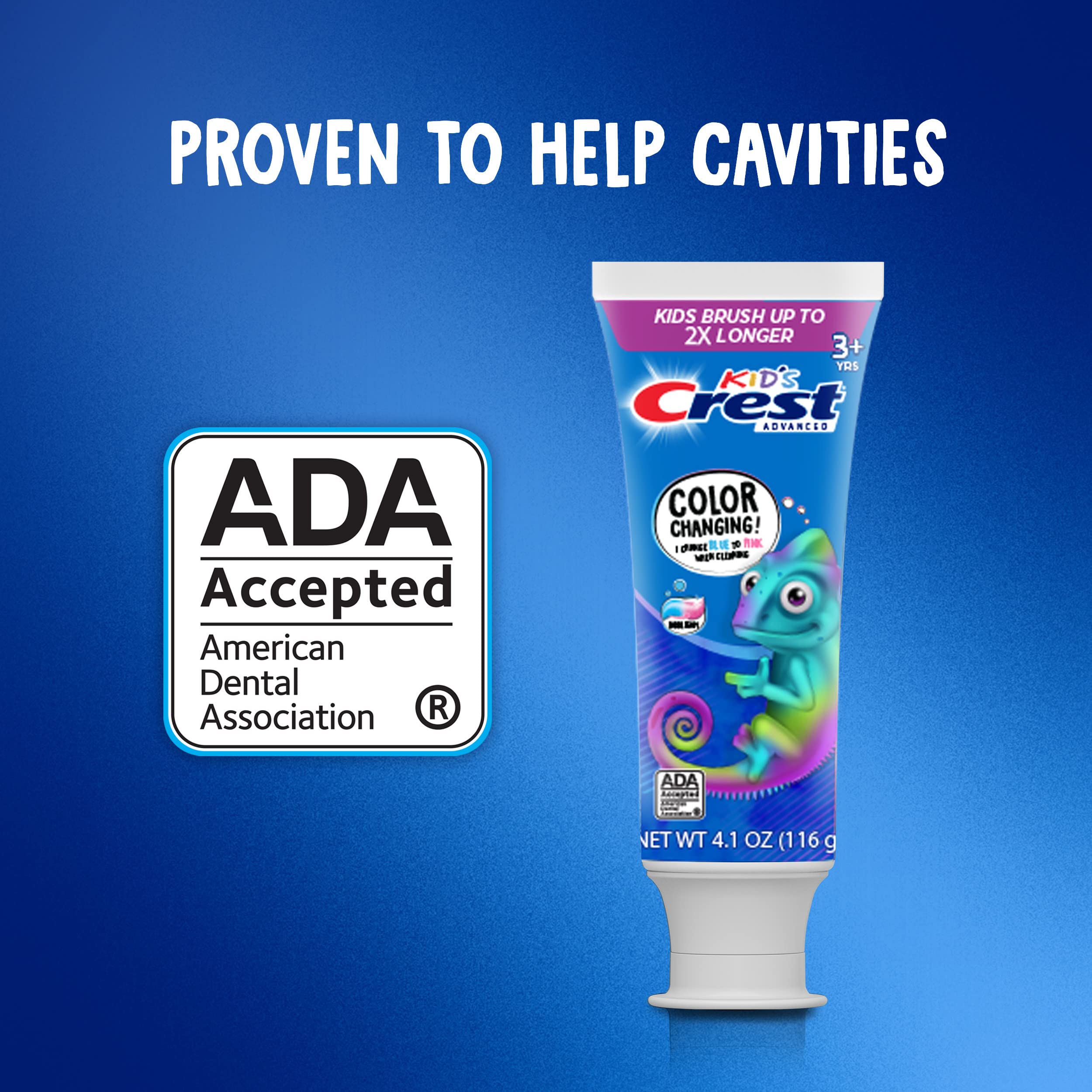 Foto 8 pulgar | Pasta de Dientes Crest Kids Advanced Fluorine Bubblegum 125 ml 3 Piezas - Venta Internacional