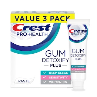 Foto 1 | Pasta de Dientes Crest Pro-health Gum Detoxify Plus 133 ml 3 Piezas - Venta Internacional