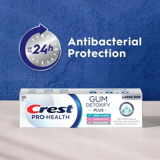 Foto 4 | Pasta de Dientes Crest Pro-health Gum Detoxify Plus 133 ml 3 Piezas - Venta Internacional