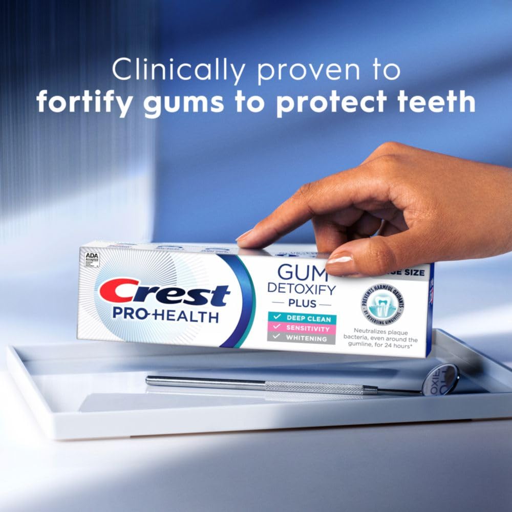 Foto 7 pulgar | Pasta de Dientes Crest Pro-health Gum Detoxify Plus 133 ml 3 Piezas  - Venta Internacional