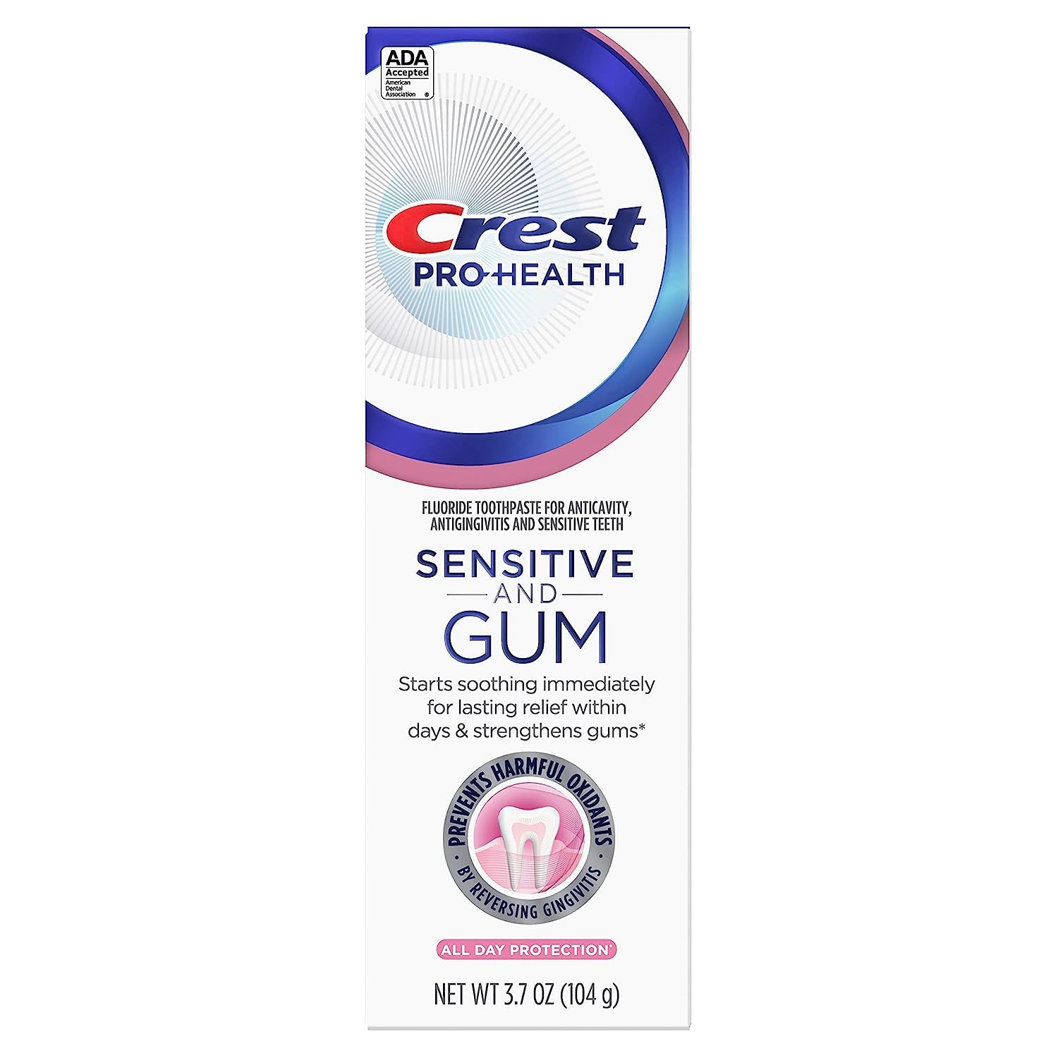 Foto 2 pulgar | Pasta de Dientes Crest Pro-Health Gum and Sensibility 110 ml - - Venta Internacional